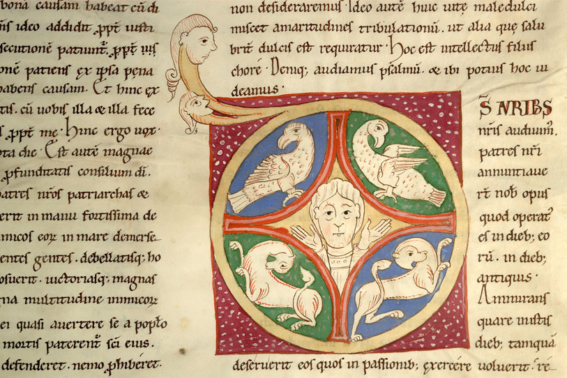 Enarrationes in Psalmos - Homme en prière