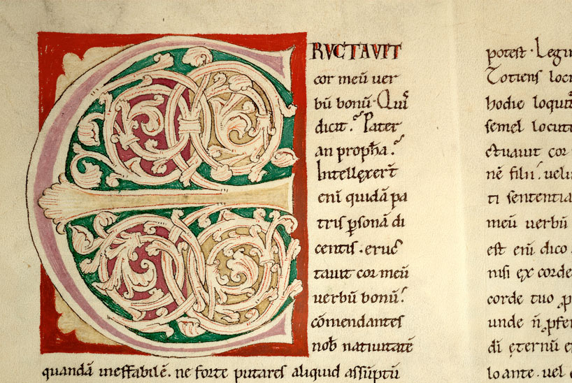 Enarrationes in Psalmos - Initiale ornée