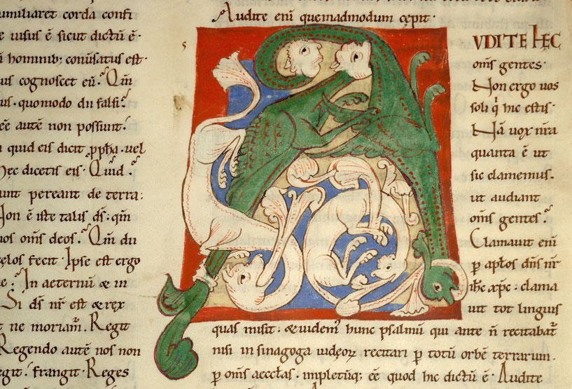 Enarrationes in Psalmos - Hybrides zoomorphes et fauves
