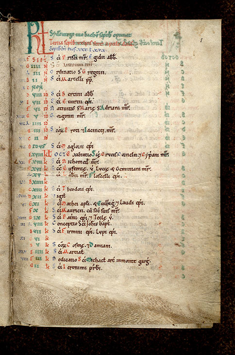 Missel à l'usage de Bayeux - Initiales de couleur_0