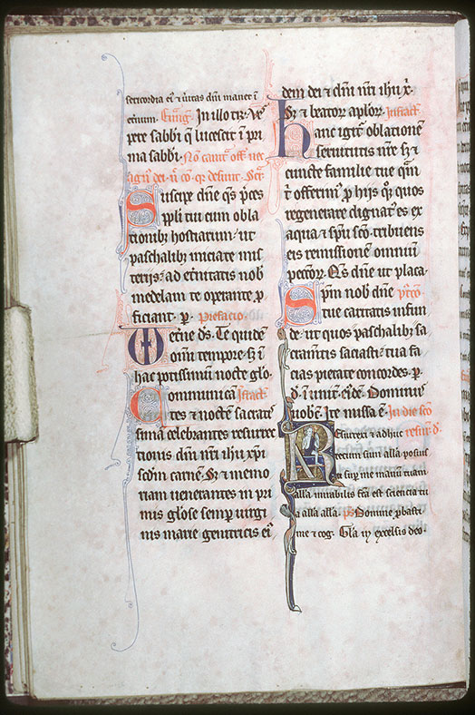 Missel à l'usage de l'abbaye de Villeloin - Résurrection du Christ_1