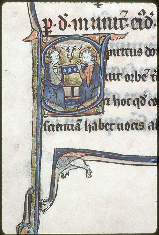 Missel à l'usage de l'abbaye de Villeloin - Trinité