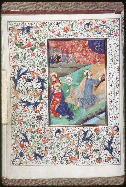 Heures à l'usage de Rome - Agonie du Christ_1