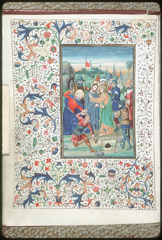 Heures à l'usage de Rome - Baiser de Judas_1