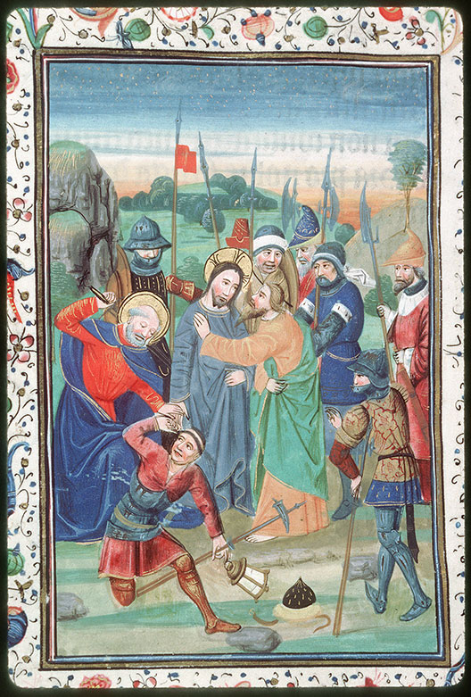 Heures à l'usage de Rome - Baiser de Judas