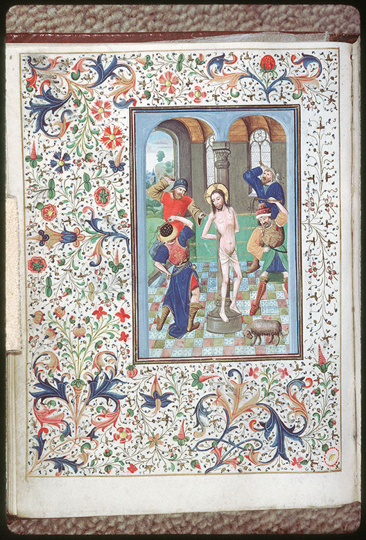 Heures à l'usage de Rome - Flagellation du Christ_1