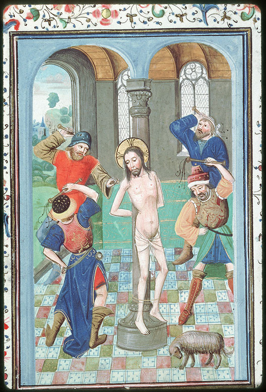 Heures à l'usage de Rome - Flagellation du Christ
