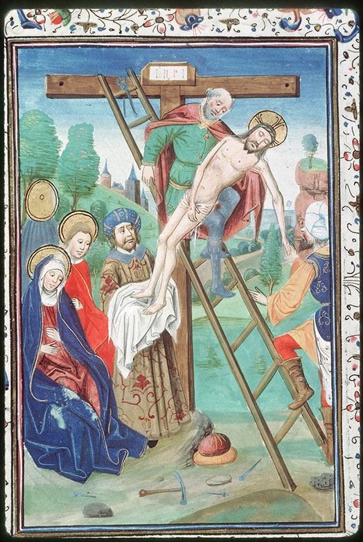 Heures à l'usage de Rome - Descente de Croix