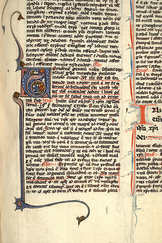 Catena aurea - Initiale ornée