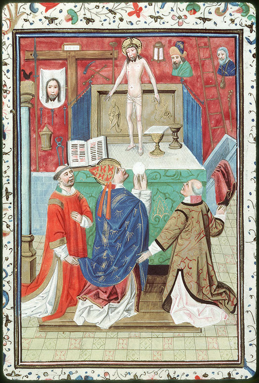 Heures à l'usage de Rome - Messe de saint Grégoire