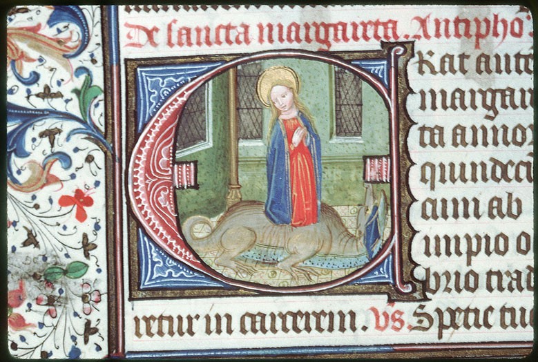 Heures à l'usage de Rome - Sainte Marguerite