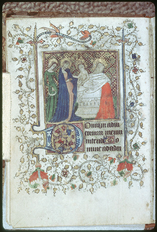 Heures à l'usage de Nantes - Présentation au Temple_1