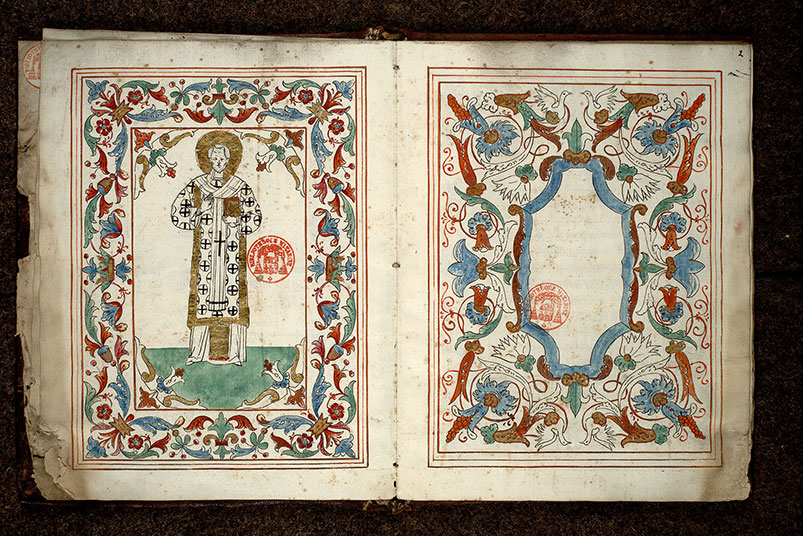 Messe dans la liturgie de saint Jean Chrysostome - Pages décorées