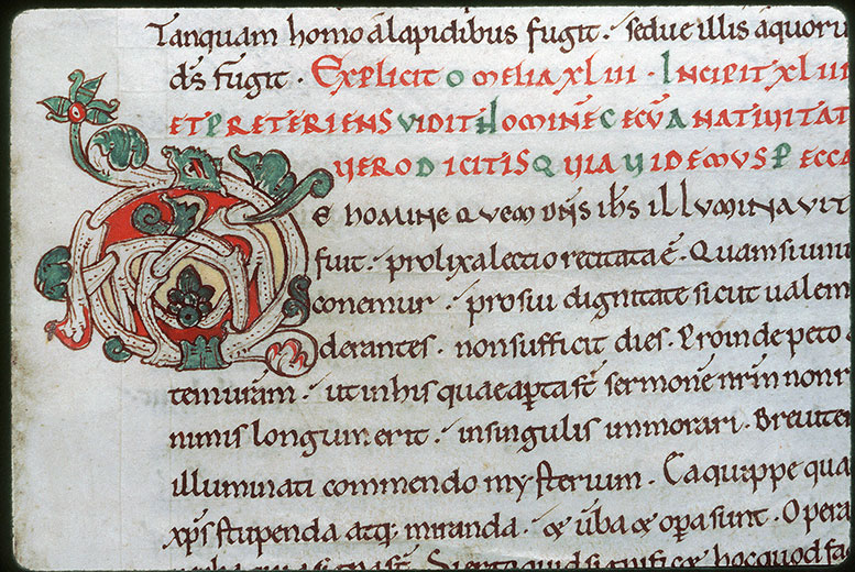 Tractatus in Evangelium Johannis - Initiale ornée