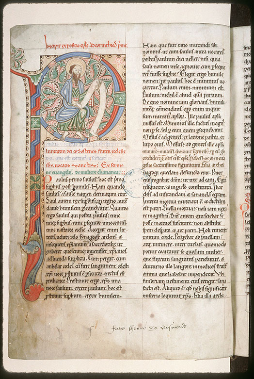 Expositio in Epistulas Pauli ex operibus Augustini - Saint Paul_1