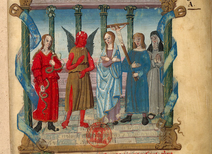 Voyage spirituel - Ame dévote, Coeur contemplatif, Force, Bon Vouloir et Espérance