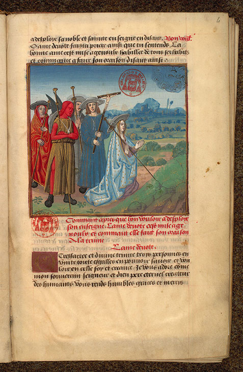 Voyage spirituel - Ame dévote faisant oraison_1
