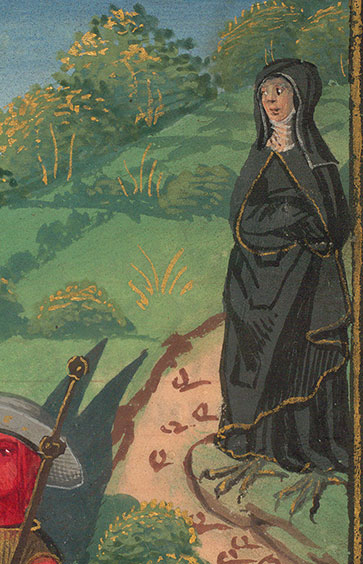 Voyage spirituel - Ame dévote et ses compagnons en prière_1