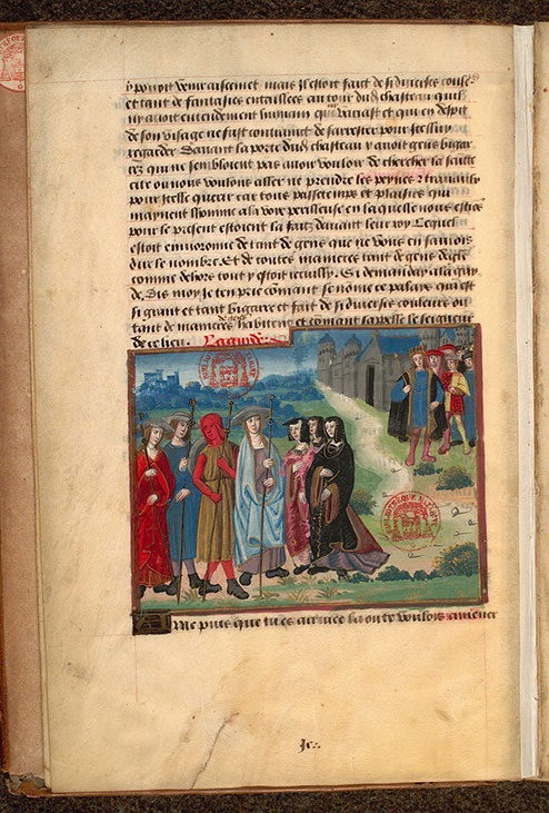 Voyage spirituel - Ame dévote et ses compagnons invités au palais de Déception_1