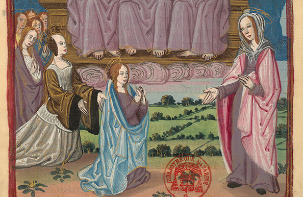 Voyage spirituel - Ame dévote présentée à la Sainte Trinité_2