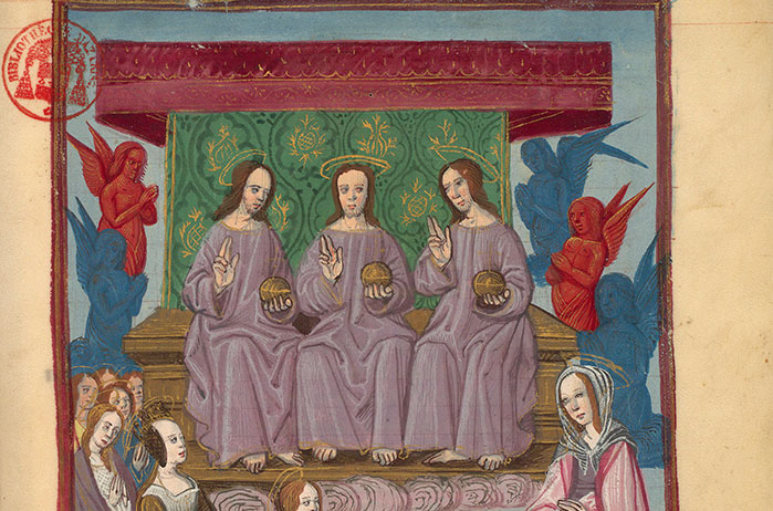 Voyage spirituel - Ame dévote présentée à la Sainte Trinité_1