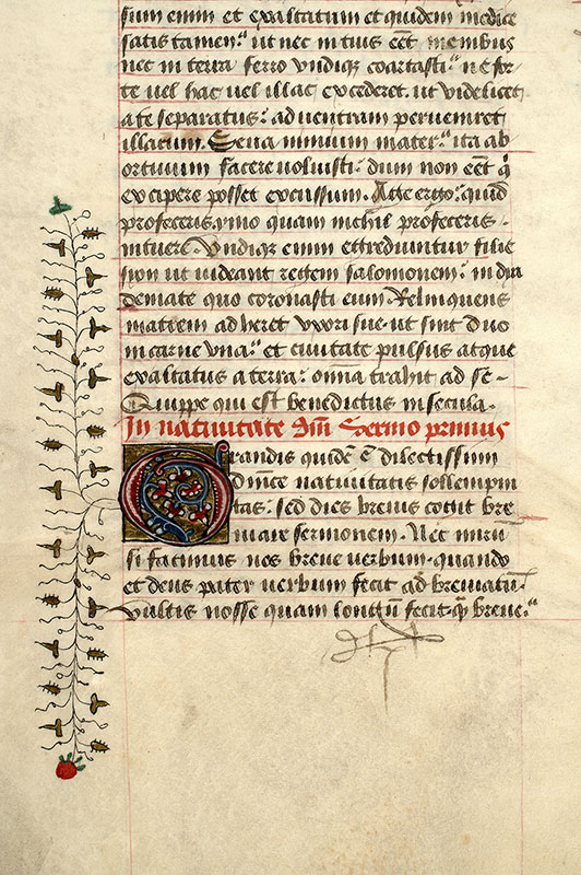 ? - Initiale ornée