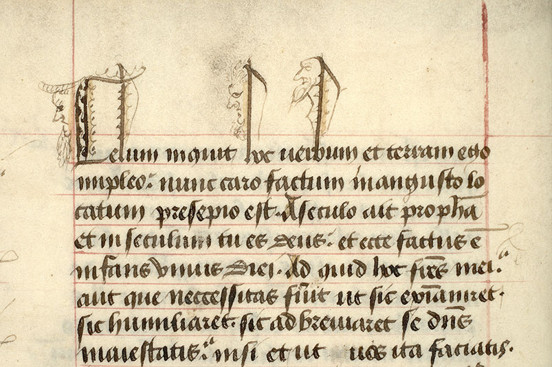 ? - Têtes d'hommes barbus