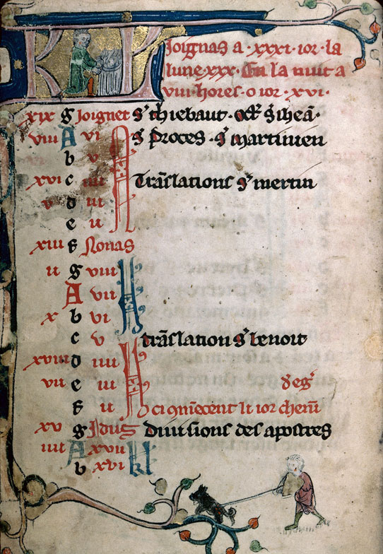 Heures/Vie de sainte Marguerite - Chasse au sanglier