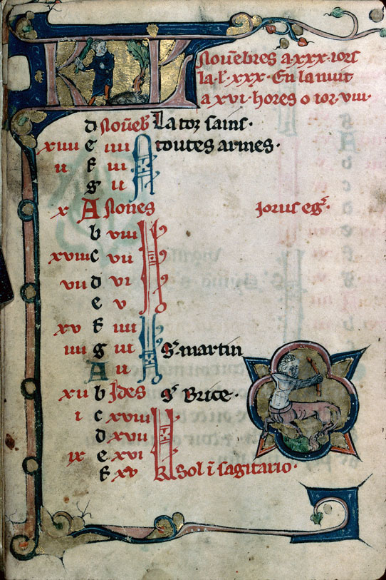 Heures/Vie de sainte Marguerite - Signe du sagittaire