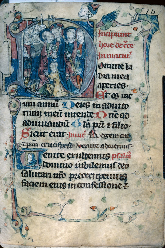 Heures/Vie de sainte Marguerite - Baiser de Judas_1