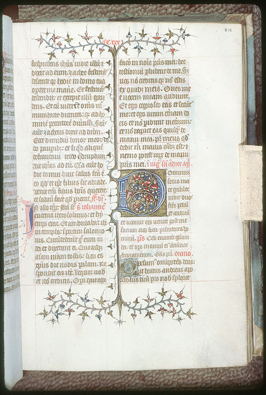 Missel à l'usage de Paris - Page décorée