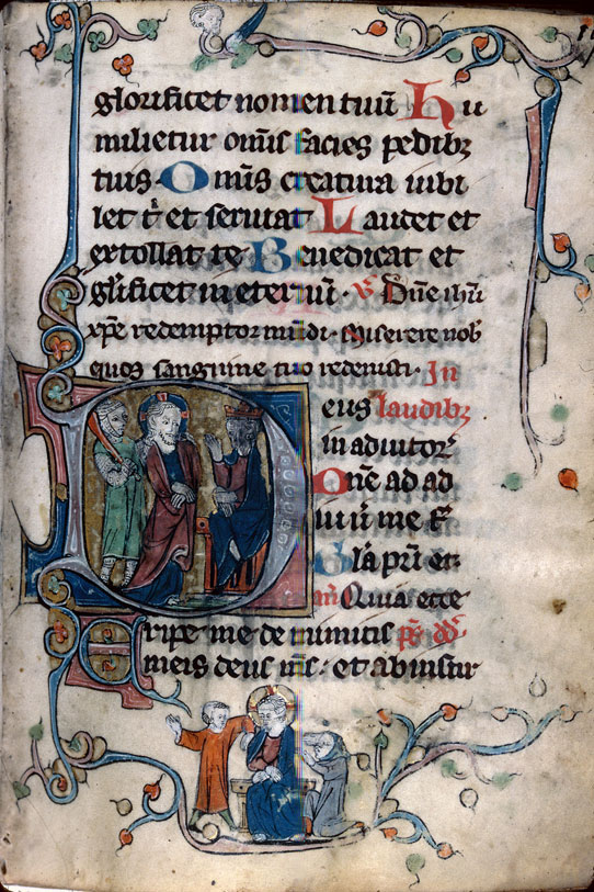Heures/Vie de sainte Marguerite - Dérision du Christ_1