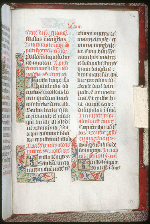 Epistolier/Evangéliaire à l'usage de Tours - Page décorée
