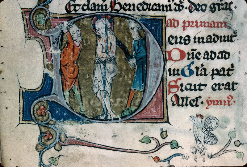 Heures/Vie de sainte Marguerite - Flagellation du Christ