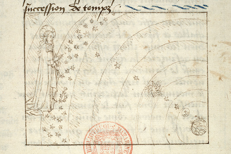 Fleur des histoires - Création des astres