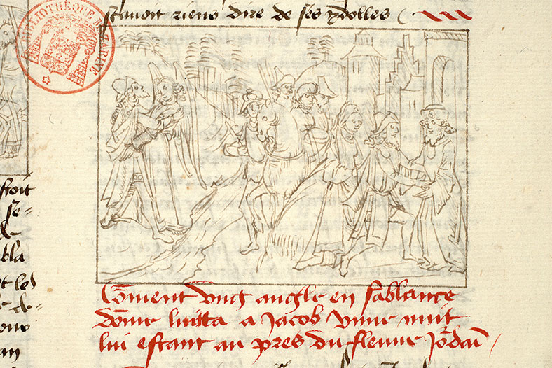 Fleur des histoires - Combat de Jacob avec l'ange/Réconciliation d'Esaü et de Jacob