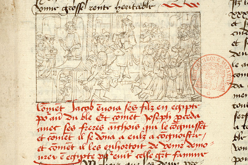 Fleur des histoires - Arrestation des frères de Joseph/Frères de Joseph accusés de vol (Les)/Joseph se faisant reconnaître de ses frères/Première rencontre de Joseph et de ses frères