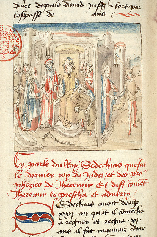 Fleur des histoires - Hananya brisant la chaîne de Jérémie/Jérémie et la lettre aux exilés