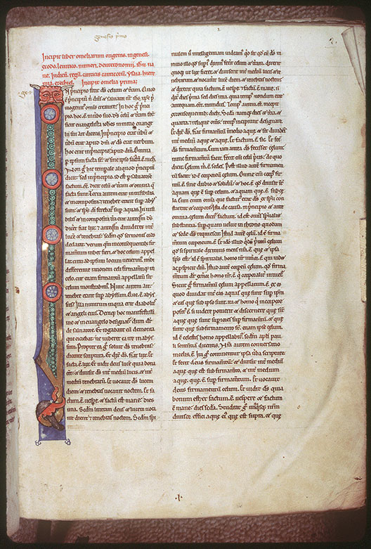 Homiliae in Testamentum Vetus - Initiale ornée