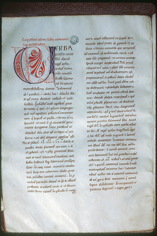 Recueil - Initiale ornée