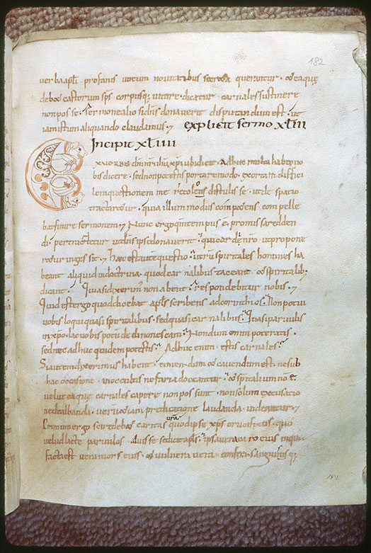 Tractatus in Evangelium Johannis - Initiale ornée