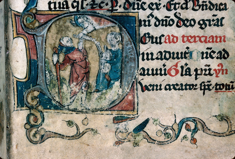 Heures/Vie de sainte Marguerite - Annonce aux bergers_0