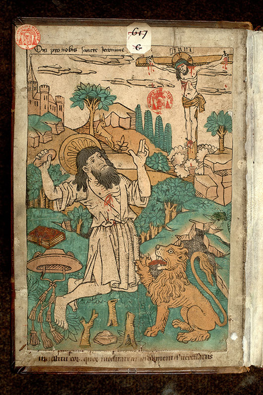 Bible - Saint Jérôme pénitent