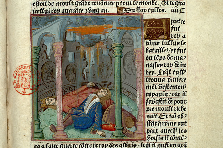 Arbre des batailles - Mort de Tullus Hostilius