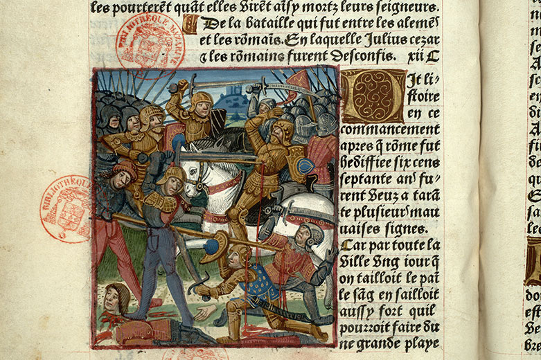 Arbre des batailles - Bataille entre Romains et Germains (à préciser)