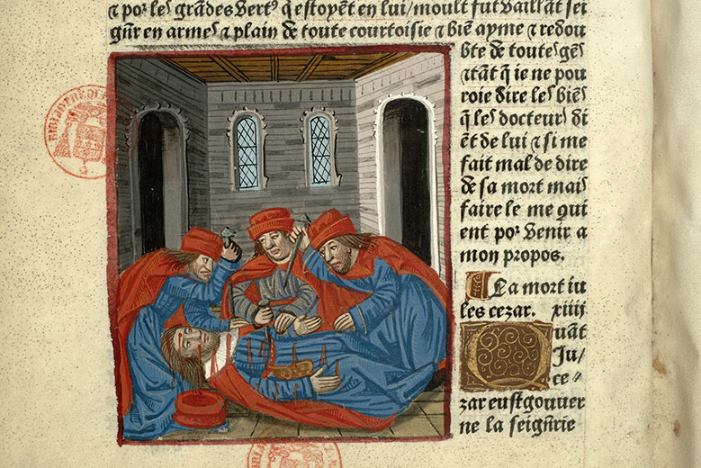 Arbre des batailles - Assassinat de César