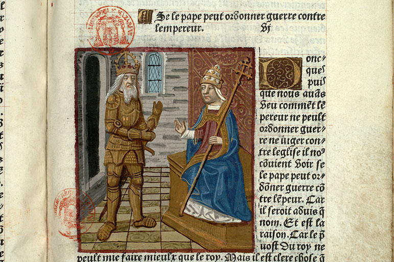 Arbre des batailles - Empereur et pape
