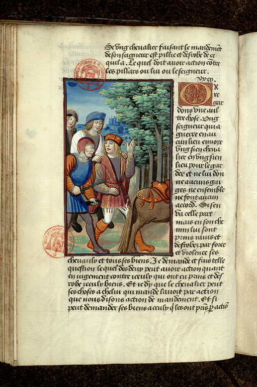 Arbre des batailles - Chevalier attaqué par des brigands_1