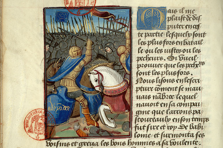 Arbre des batailles - Bataille d'Alexandre (à préciser)