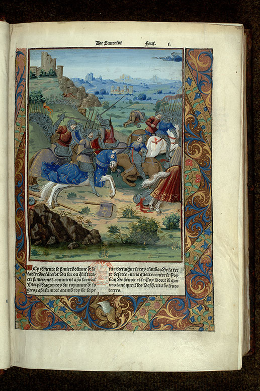 Lancelot en prose (partie du) - Ban tuant Ponce Antoine_1